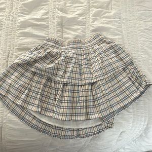 small plaid skirt